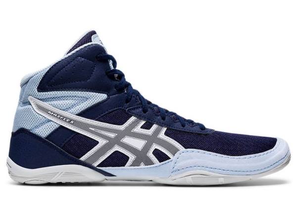 Asics Worstelschoenen Heren, MATFLEX 6 Donkerblauw/Bruin - Asics Sales | B2308596-GC